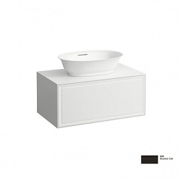 Модуль под раковину The New Classic 77,7х45,7х34,7 см, темный дуб, 1 отверстие, 1 ящик, система push-to-open 4.0601.1.085.628.1 Laufen